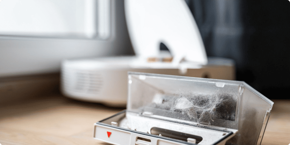 Nettoyage du collecteur à poussière